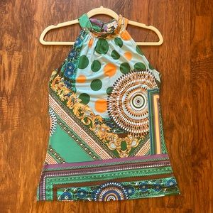 Joy Joy halter top. Great colors. Perfect condition xs.